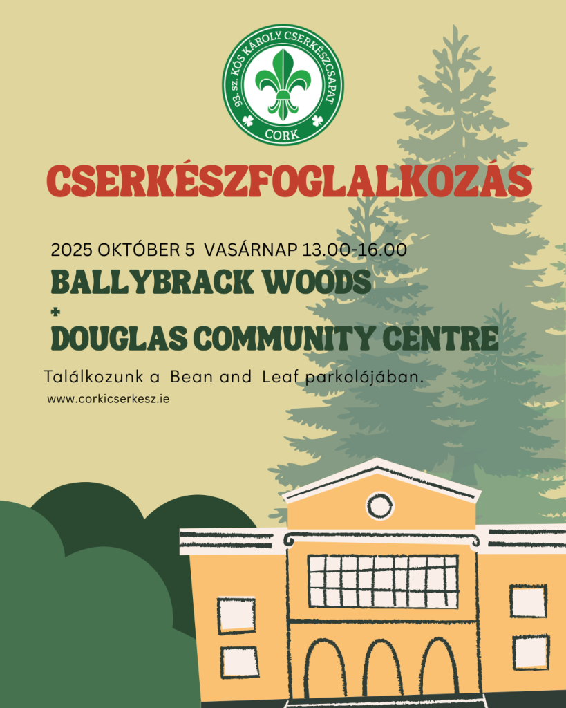 Cserkészfoglalkozás – október 5.